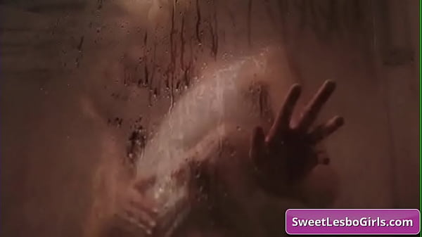 Lovely hot lesbian babes Chloe Cherry, Serene Siren eating pussy while taking a steamy hot shower