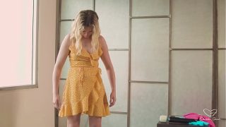 Blonde Doll Charlie Forde! Sexy Casey Calvert Dresses Her Up!