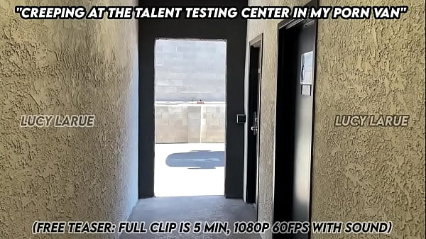 Creeping at The Talent Testing Center in My Porn Van